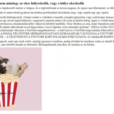 Bariadd igénytelen, önsajnáltatós, 11 oldalas 