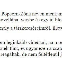 Bariadd igénytelen, önsajnáltatós, 11 oldalas 