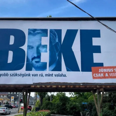 Rugós Brekeke kampányplakátja