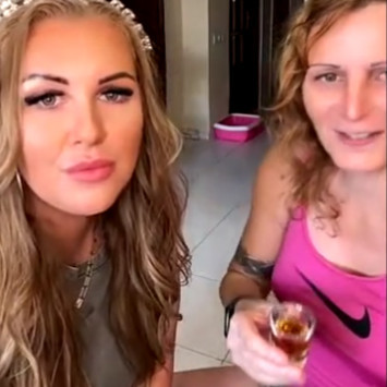 Bojler Tibor és Bálna Laura szülinapi ivászat