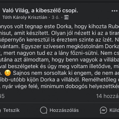Károly elmebeteg agymenése a Való világ csoportban - Július 3.