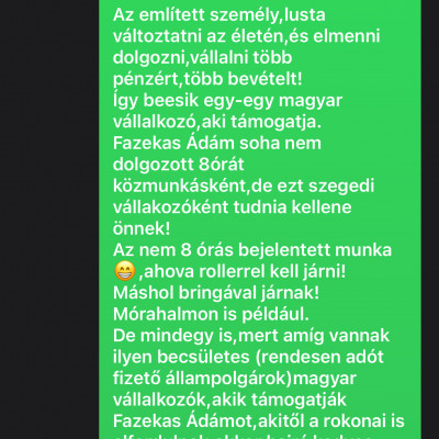 Messenger interjú Koldus Ádám egyik jótevőjével