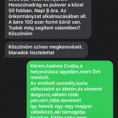 Messenger interjú Koldus Ádám egyik jótevőjével
