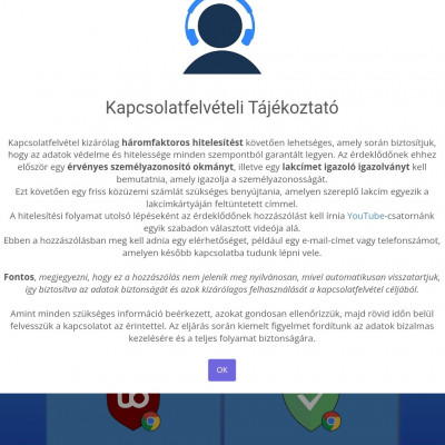 HSP Ernőke kapcsolatfelvétel közüzemi számlával