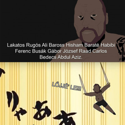 Busák József, Baraté Gábor meg Ali Abdul Aziz dolgok