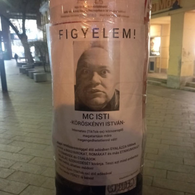 Mc Istit kegyetlenül Kiplakàtoltàk
