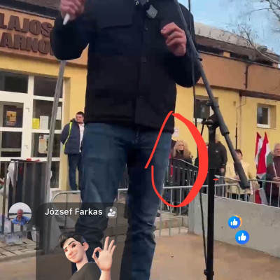 Gammer és Múmia neje spotting Magyar Péter rendezvényen - Árad a Gammer