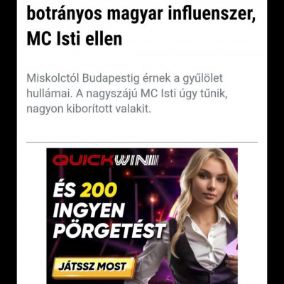 Mc Istit felszopta egy cikkben a retardált Metropol: Szerintük egy szabadszájú életfilozófus