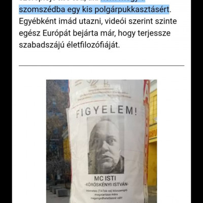 Mc Istit felszopta egy cikkben a retardált Metropol: Szerintük egy szabadszájú életfilozófus