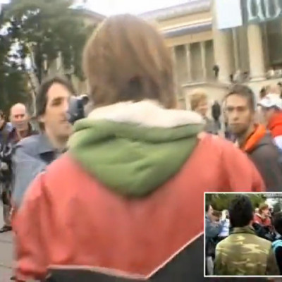 Retro SoDI spotting Tomcat és Indexes csávó mini botrányánál (2008. 09. 20. Hősök tere)