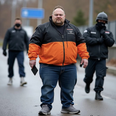 Az AI szerint így nézne ki, ha Mc Isti rendőri kísérettel èrkezne Miskolcra