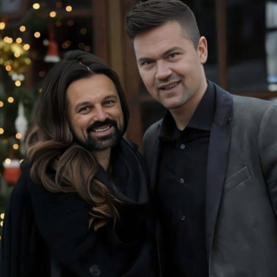 MC isti és Norbert Stu mint friss házasok