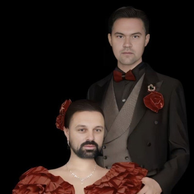 MC isti és Norbert Stu mint friss házasok