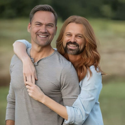 MC isti és Norbert Stu mint friss házasok
