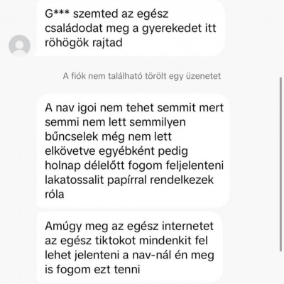 MC isti brutális gyűlölködő üzenete, miután a NAV-ot megemlítették neki