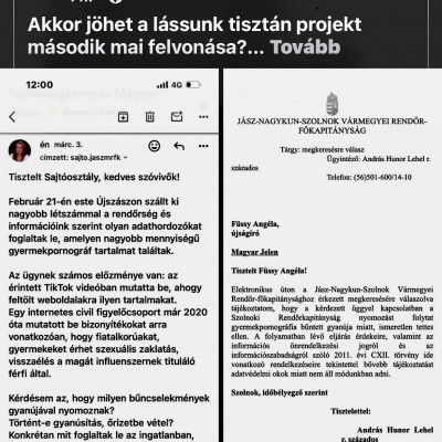 Sodit érintő oknyomozás részlete és infó a rendőrségtől