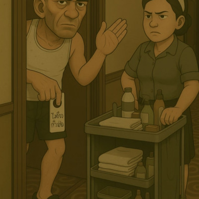 Sztív a Tájföldi koldus élete összefoglalva Karikatúrában