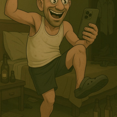 Sztív a Tájföldi koldus élete összefoglalva Karikatúrában