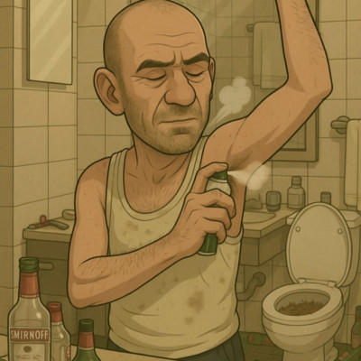 Sztív a Tájföldi koldus élete összefoglalva Karikatúrában