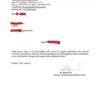 MC Isti ellen hivatalosan is megindultak az eljárások