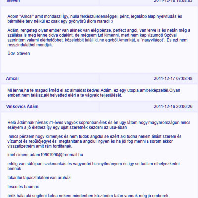 VKÁ amerikai tervei (retro 2011)