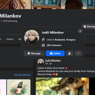 Varangy Jutka ismét kamura filterezett képekkel húzkodja le a proli csávókat facen