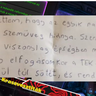 Részletek Pedo Sodi Börtönleveléből