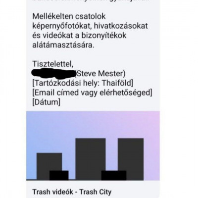 Sztív Hazugmester Rendőrségi Beadvànya a TrashCity ellen