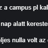 KlikkerTV hiszti, hogy nem volt elég donate (az ingyen Campus meg a +30.000Ft nem elég)