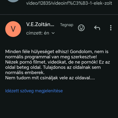 Zoli bá zavaros reakciója a pornó függősségéről írt levelemre.