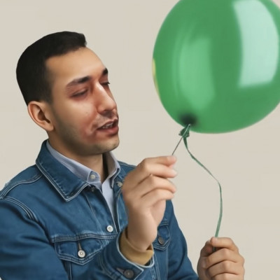 Selim Etkar kidurrant egy MC Isti lufit
