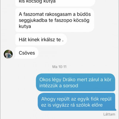 MC Dákò legújabb gyűlölködős privàt üzenetei