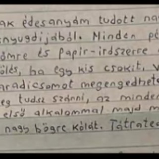 Rèszletek SoDI egy börtönlevelèből