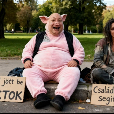 Szajkò Timike ès Subikoca a Csalò TikTok koldusok (AI)