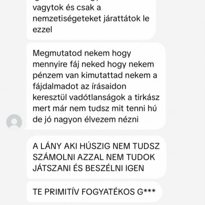 MC Szűz Zòna brutàlis hangvételű privàt üzenetei