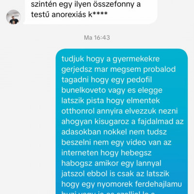 MC Szűz Zòna brutàlis hangvételű privàt üzenetei