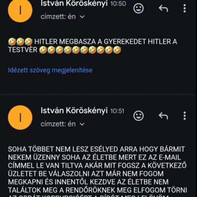 Mc közveszélyes elmebeteg emeli a tétet: a szokásos gyermekezés, majd Hitler éltetés, valamint rendőrök és bírók fenyegetése