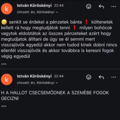 Mc közveszélyes elmebeteg emeli a tétet: a szokásos gyermekezés, majd Hitler éltetés, valamint rendőrök és bírók fenyegetése