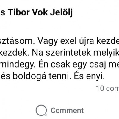 Az írástudatlan Macsò Fogatlan Tibi facebookon randalírozik