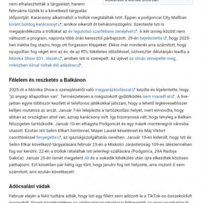 Kőrőskènyi Törtènelem a Trash Wikipèdiàn