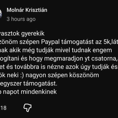 Ki az az agyhalott aki a Körtefejnek utal pènzt?
