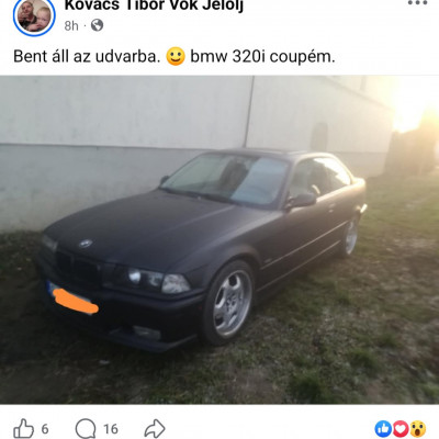 Asszonyverő Macsó Tibi Bmw 320i coupèja