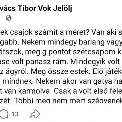 Macsò Fogatlan Tibi profi az àgyban
