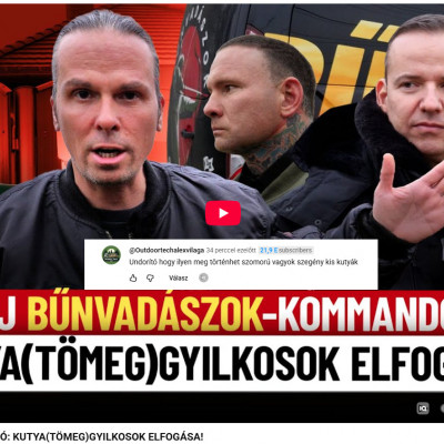 A putris lósperma kedvelő KoldusAlex kommentje az új Bűnvadászok videóhoz