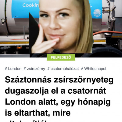 Mayer Laura a londoni zsírszörnyeteg - Sodi fórum meme