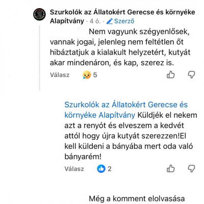 A retardált Faszhiányos Rosszallótól ismét elvettek egy kutyát állatkínzásért