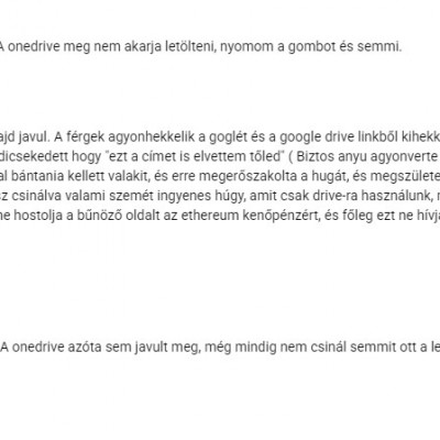 Ernőke gyilkosságra buzdít mert a trollok megszerezték a Google Drive-ból az email címét