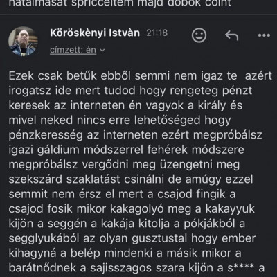 MC Gyermekkívánó Istivel való emailváltások