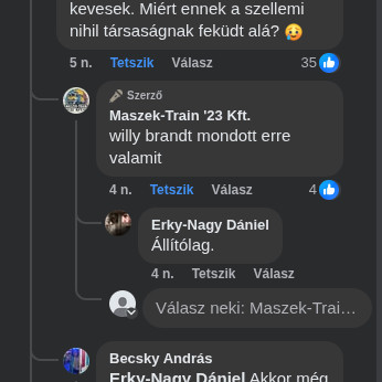 CSÜDVÖZLENDŐ HÍR: Becsky András elhatárolódik Buhár Kencétől és Kancsi Rikáritól