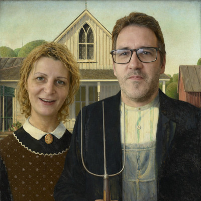 Recskaboy és Recskatibor - American Gothic